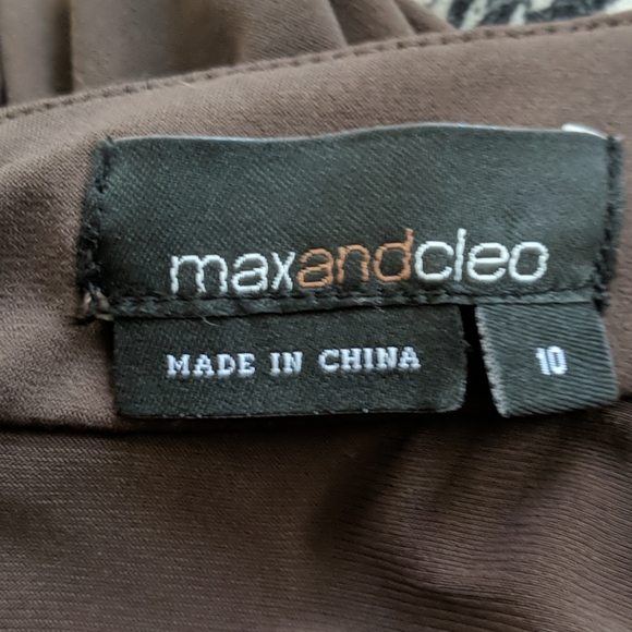 Max and Cleo dark brown maxi dress - Picture 6 of 7